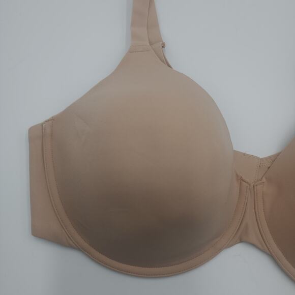 Skims Fits Everybody T Shirt Demi Bra in Mica Size 42D - Picture 2 of 7